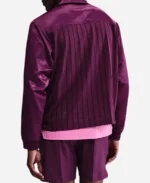Carlos Alcaraz US Open 2025 Purple Jacket