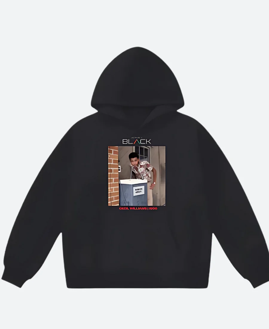 Cecil Williams Actively BLACK Hoodie Cecil Williams Actively BLACK Hoodie