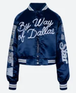 Cowboys By Way of Dallas Varsity Jacket