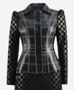 Cruella De Vil Movie Cruella Emma Stone Black Leather Jacket