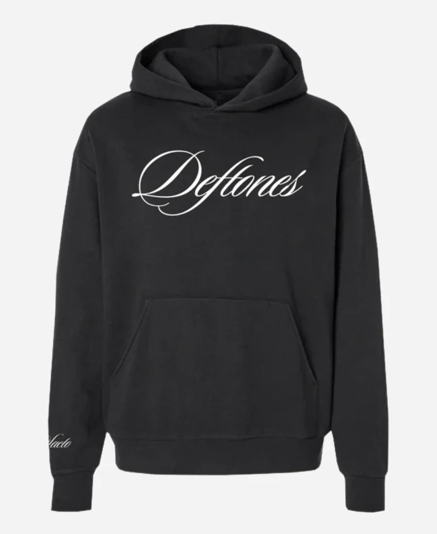 Deftones Black Hoodie Deftones Black Hoodie