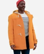 Doctor Who Ncuti Gatwa Yellow Duffle Coat