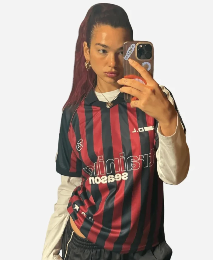 Dua Lipa Training Season Football T-Shirt