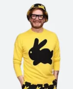 Dust Bunny 2025 Premiere Bryan Fuller Yellow Bunny Sweatshirt