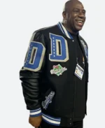 Earvin Magic Johnson Dodgers Varsity Jacket