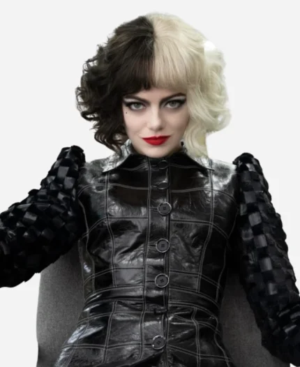 Emma Stone Cruella Black Jacket