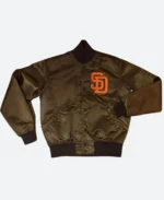 Emma Stone Padres Varsity Jacket