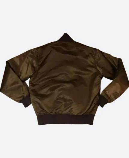 Emma Stone San Diego Padres Brown Letterman Varsity Jacket