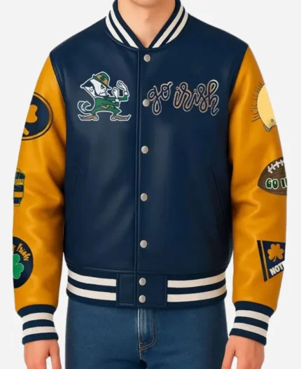 Fighting Irish 2025 Notre Dame Varsity Jacket