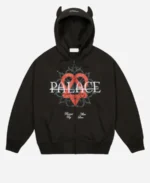 HIM x Palace Skateboards Tri-gram Zip-Up Hoodie For Sale