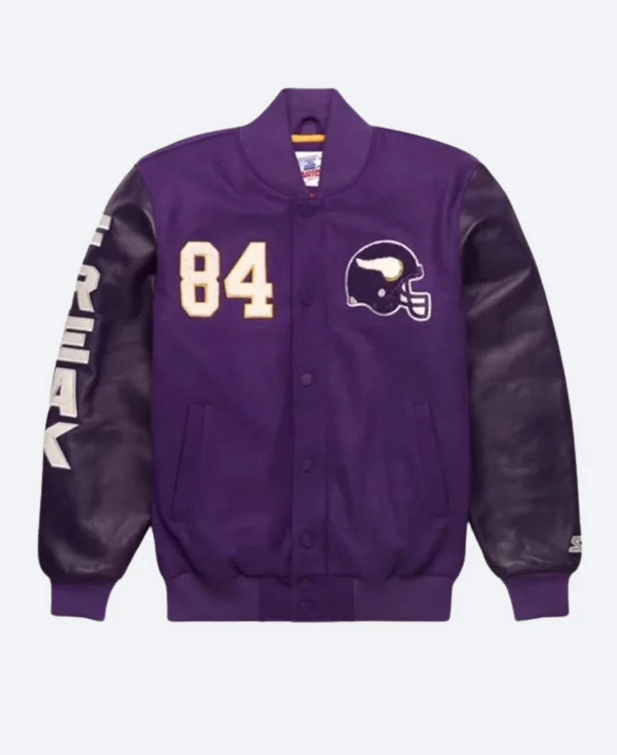 HOMAGE X Starter Randy Moss Varsity Jacket HOMAGE X Starter Randy Moss Varsity Jacket
