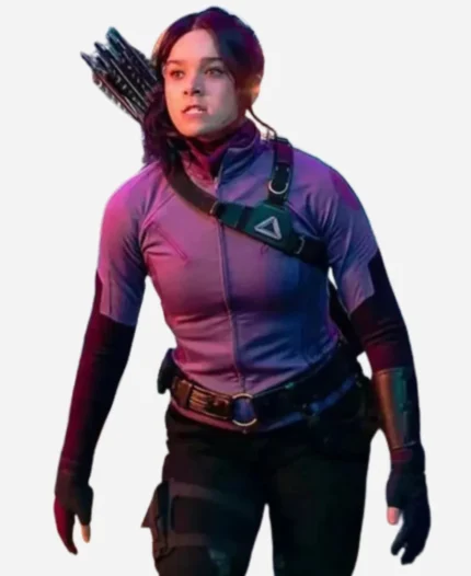Hawkeye Kate Bishop Purple Costume Jacket