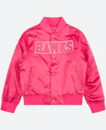 Hawks Varsity Triple Pink Jacket