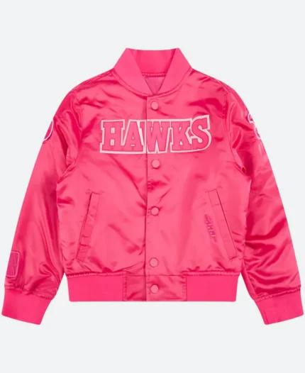 Hawks Varsity Triple Pink Jacket