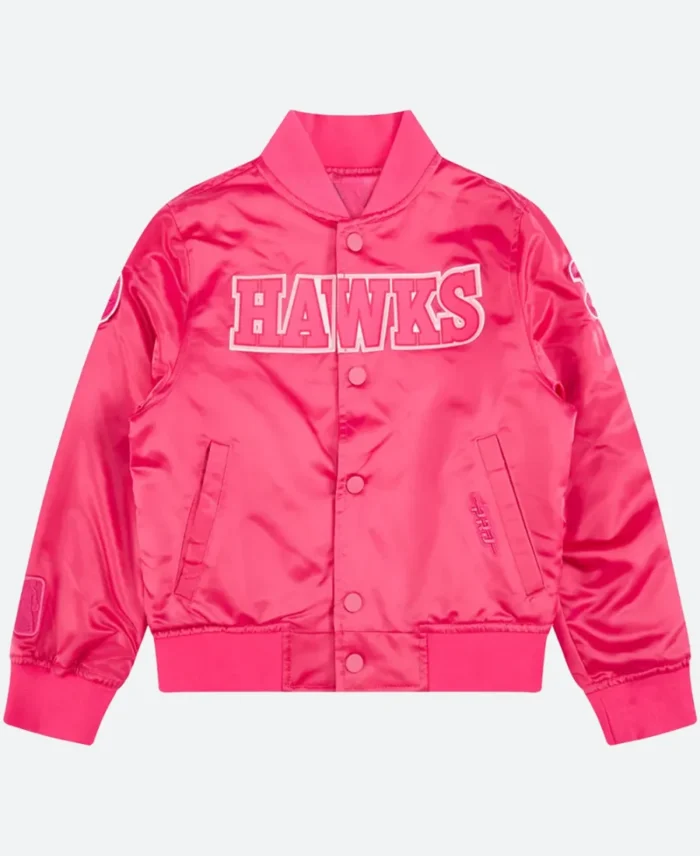 Hawks Varsity Triple Pink Jacket
