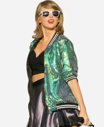 Hyde Park Taylor Swift Green Sequin Jacket