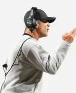John Harbaugh Baltimore Ravens Grey Sweatshirt For Sale