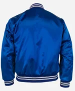 Kansas City Royals Blue Satin Varsity Jacket