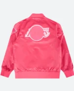 Los Angeles Lakers Varsity Triple Pink Jacket
