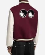 Louis Vuitton Epi Varsity Burgundy Jacket