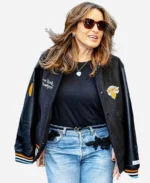 Mariska Hargitay New York Knicks Varsity Jacket