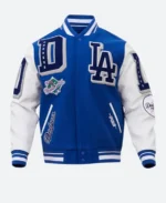 Mash Up Dodgers Varsity Jacket