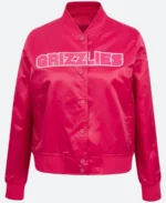 Memphis Grizzlies Triple Pink Varsity Jacket