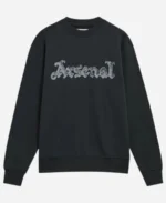 N7 Arsenal Black Permanent Sweatshirt