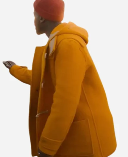 Ncuti Gatwa Doctor Who Yellow Duffle Coat