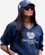 New York US Open Tennis Championships 2025 Ciara Blue Sweatshirt