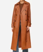 Nine Perfect Strangers S02 Nicole Kidman Leather Coat