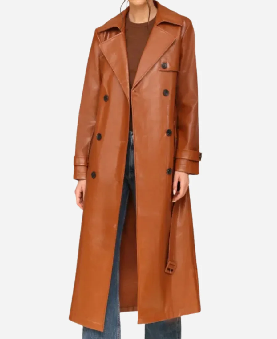 Nine Perfect Strangers S02 Nicole Kidman Leather Coat Nine Perfect Strangers S02 Nicole Kidman Leather Coat