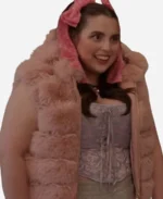 Only Murders In The Building Althea Pink Fur Vest