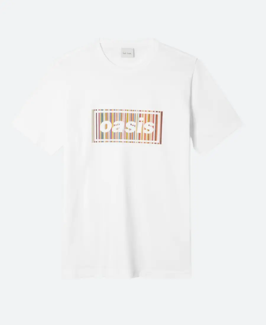 Paul Smith x Oasis Stripe Logo T-Shirt Paul Smith x Oasis Stripe Logo T-Shirt