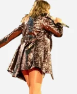 Reputation Tour Taylor Swift Black Sequin Coat