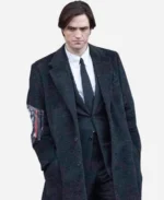 Robert Pattinson The Batman 2022 Bruce Wayne Black Wool Coat