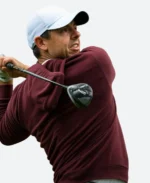 Rory McIlroy Amgen Irish Open Maroon Pullover Hoodie For Sale