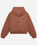 Scuffers Brown Pullover Hoodie For Unisex