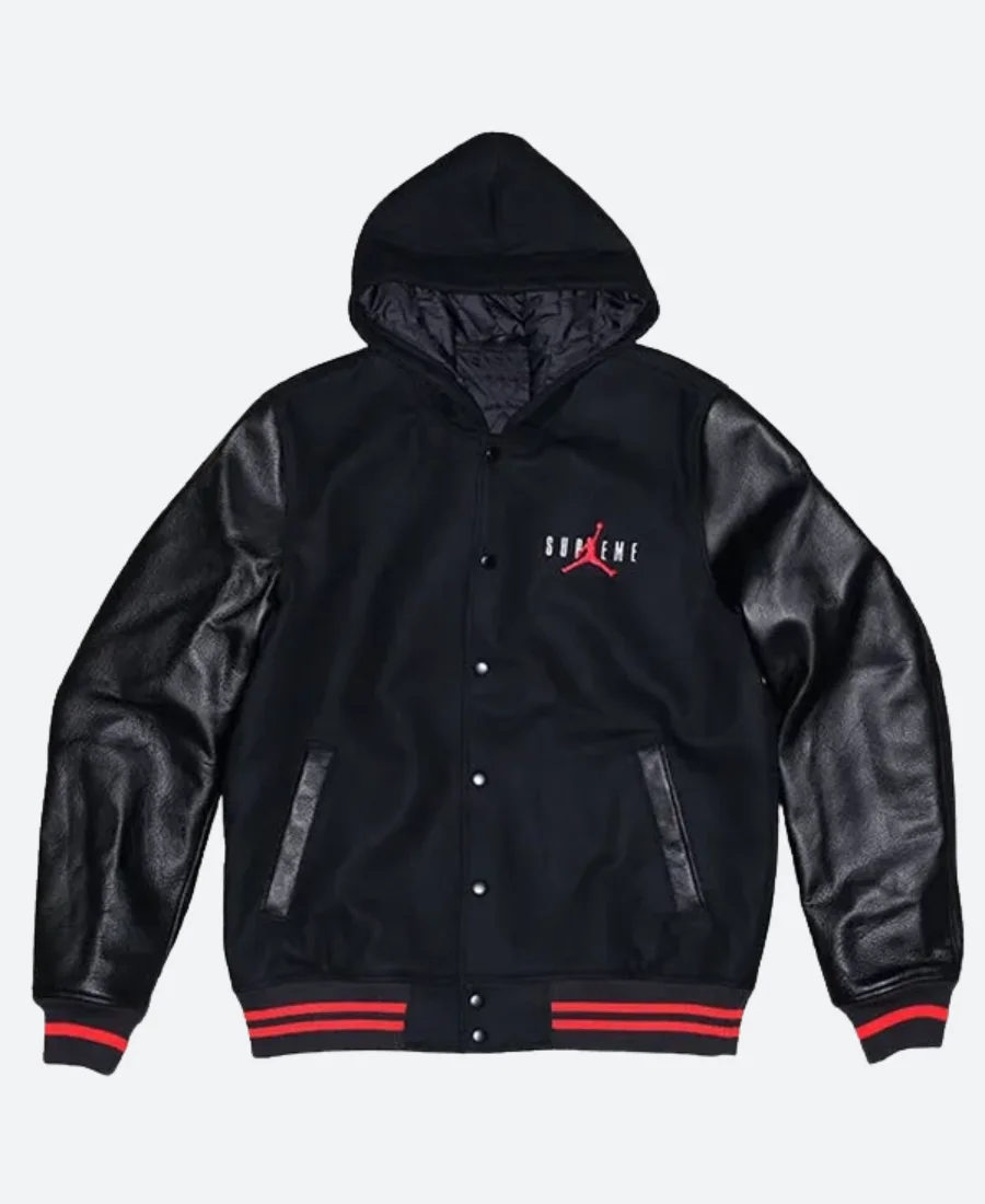 Supreme X Jordan Varsity Jacket Supreme X Jordan Varsity Jacket