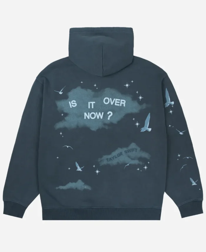 Taylor Swift 1989 Zip-Up Blue Hoodie For Sale