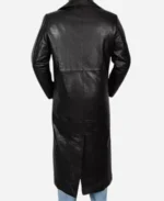 The Undertaker Black Leather Coat