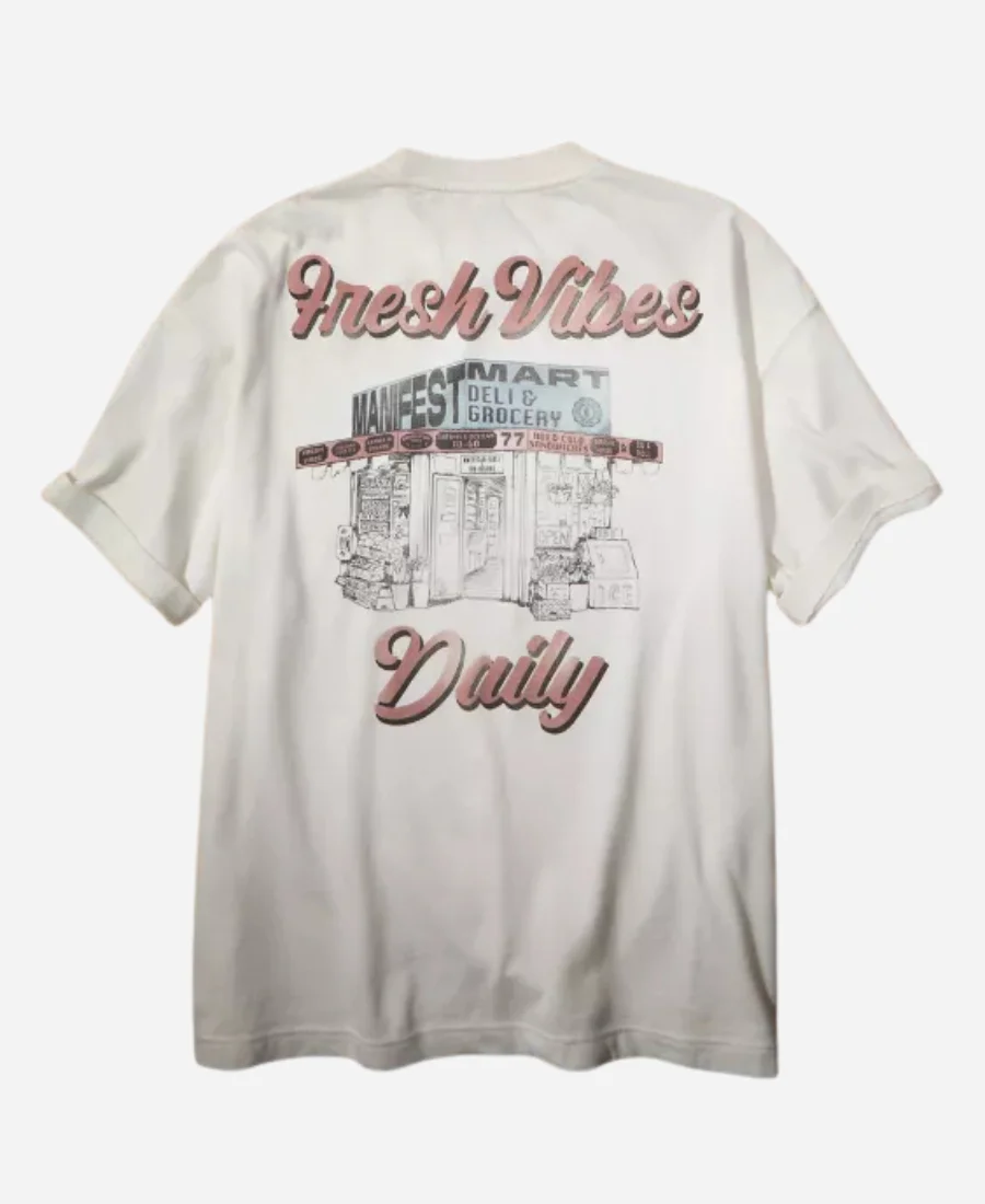 Travis Kelce Fresh Vibes Daily T-Shirt Travis Kelce Fresh Vibes Daily T-Shirt