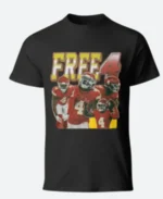 Travis Kelce Philadelphia Eagles Vs Kansas City Chiefs Black T-Shirt