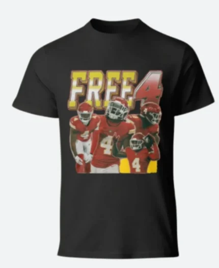 Travis Kelce Philadelphia Eagles Vs Kansas City Chiefs Black T-Shirt