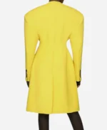 Tv-Series Emily In Paris S03 Kate Walsh Yellow Coat For Sale