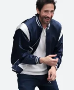 US Open Tennis Championships 2025 Adrien Brody Bomber Jacket