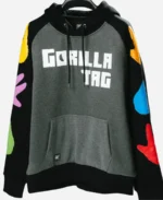Unisex Gorilla Tag Black Pullover Hoodie For Sale