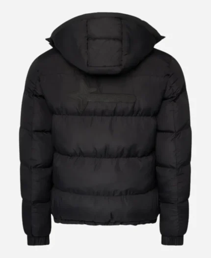 Unisex NOFS Black Puffer Jacket For Sale