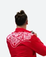 WWE Raw Seth Rollins Embroidered Red Shirt