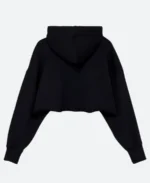 Wednesday Enid Sinclair Embroidered Black Hoodie